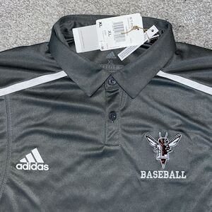 New adidas University of Lynchburg Hornets baseball team issue golf polo shirt
